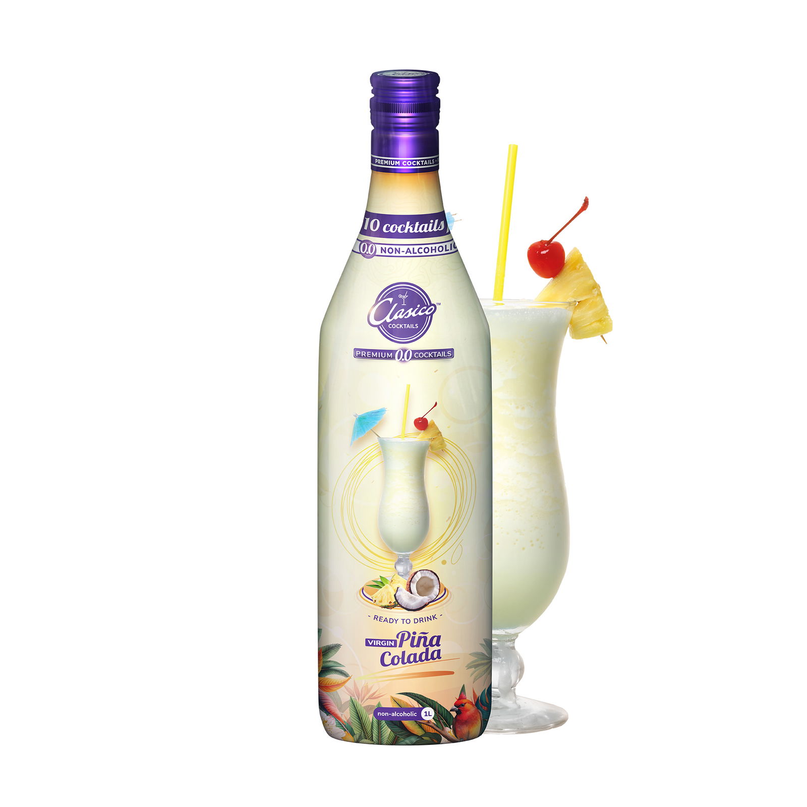 Juice Sol. virgin pina colada (0%) 1L